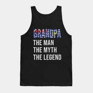 Grand Father Biot Grandpa The Man The Myth The Legend - Gift for Biot Dad With Roots From  British Indian Ocean Territory Tank Top